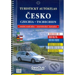 Česko / turistický autoatlas 1:100T SC - SHOCart