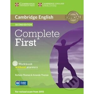 Complete First - Workbook without Answers - Barbara Thomas, Amanda Thomas