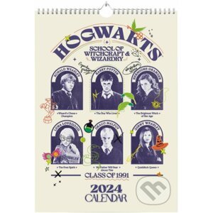 Oficiálny nástenný kalendár 2024: Harry Potter A3 - Harry Potter