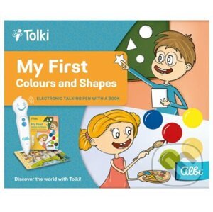 Tolki Pen + book My first colours - Albi
