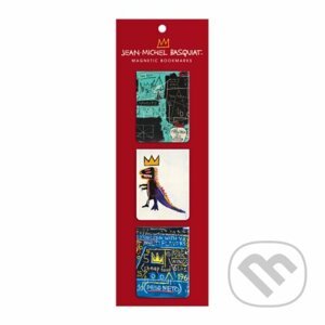 Basquiat Magnetic Bookmarks - Galison