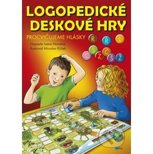 Logopedické deskové hry: Procvičujeme hlásky L, CSZ, ČŠŽ, R a Ř - Ivana Novotná, Miroslav Růžek (ilustrácie)