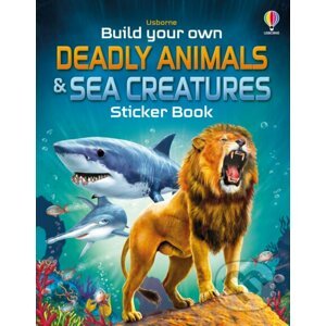Build Your Own Deadly Animals and Sea Creatures Sticker Book - Simon Tudhope, Gong Studios (ilustrátor), Franco Tempesta (ilustrátor)