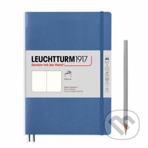Notebooks Softcover Medium-denim, plain - LEUCHTTURM1917