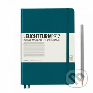 Notebooks Medium-pacific green, ruled - LEUCHTTURM1917