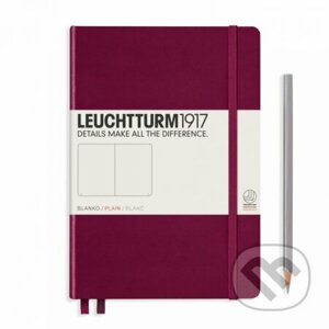 Notebooks Medium-port red, plain - LEUCHTTURM1917