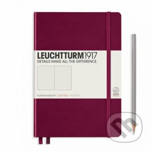 Notebooks Medium-port red, ruled - LEUCHTTURM1917