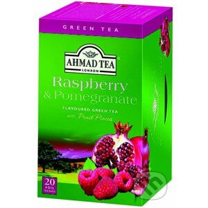 Zelený čaj malina a granátové jablko - AHMAD TEA