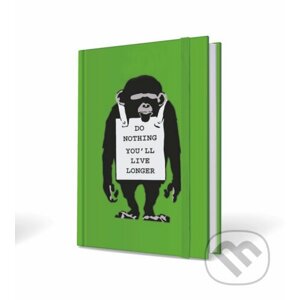 Banksy notebook opice 15x21cm - CMA Group