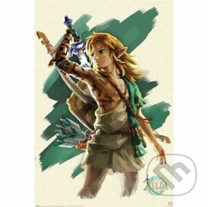 Plagát The Legend of Zelda: Tears of the Kingdom - Link Unleashed - Pyramid International