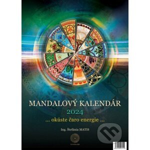 Mandalový kalendár 2024 - nástenný - Štefánia Matis