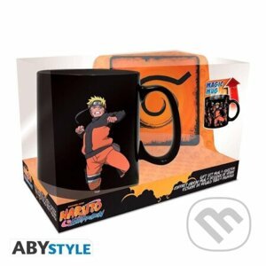 Naruto set 3D Hrnček meniaci sa 460 ml + podtácka - ABYstyle