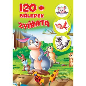 Zvířatá + 120 nálepek - Foni book CZ