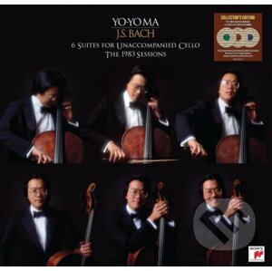 YO-Yo Ma - Bach: The Six Unaccompanied Cello Suites: The 1983 Sessions (Picture) LP - YO - Yo Ma - Bach