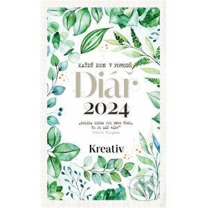 Kreativ Diář 2024 - Zelené rostliny - Vltava Labe Media
