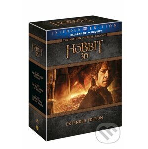Hobit kolekce 1.-3. Prodloužené verze 3D Blu-ray3D