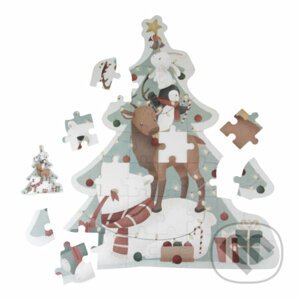 Puzzle vianočné XL - Little Dutch