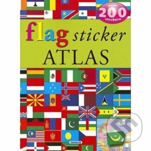 Flag sticker atlas -over 200 stickers - SUN