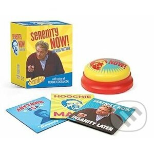 Seinfeld: Serenity Now! Talking Button: Featuring the voice of Frank Costanza! - Jerry Stiller