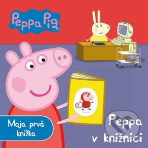 Peppa Pig: Peppa v knižnici - Egmont SK
