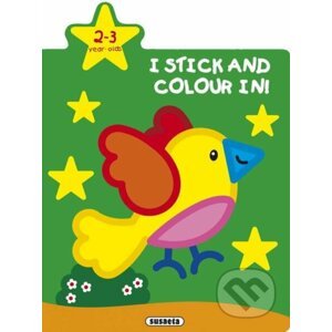 I stick and colour in! - Bird 2-3 year old - SUN
