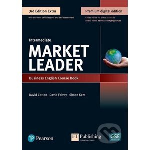 Market Leader Intermediate Student´s Book with eBook, QR, MyLab and DVD Pack, Extra, 3rd Edition - David Cotton, David Falvey, Simon Kent