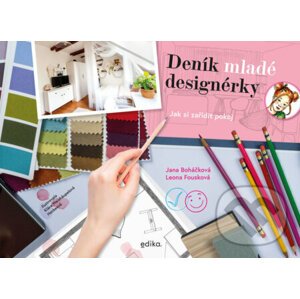E-kniha Deník mladé designérky - Leona Fousková, Jana Boháčková, Klára Weishäupelová (Ilustrátor)