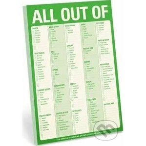 All Out of Pad Green - Knock Knock