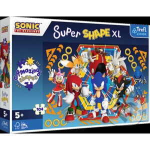 Super Shape XL Svět ježka Sonica - Trefl