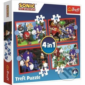 Sonic Dobrodružná jízda 4v1 - Trefl