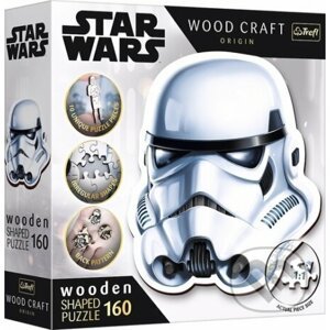 Wood Craft Origin puzzle Star Wars Helma stormtroopera - Trefl
