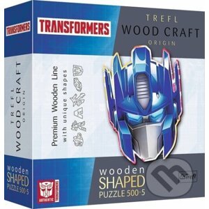 Wood Craft Origin puzzle Transformers Optimus Prime 505 dílků - Trefl