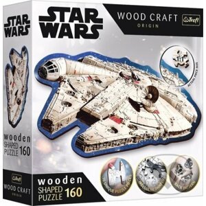 Wood Craft Origin puzzle Star Wars Millennium Falcon - Trefl