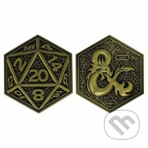 Zberateľská mince Dungeons & Dragons D20 - Fantasy
