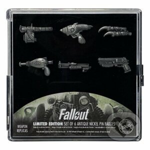 Sada odznakov Fallout (limitovaná edícia), 6 ks - Fantasy