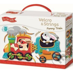 Velcro&strings Zábavný vlak - far far land