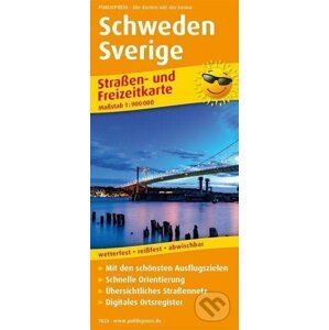 Švédsko 1:900 000 / automapa - freytag&berndt
