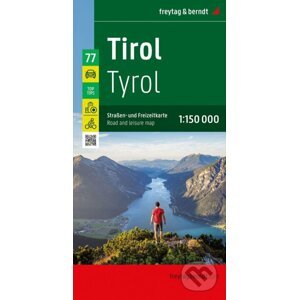 Tyrolsko 1:150 000 / automapa - freytag&berndt