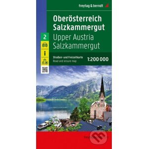 Horní Rakousko-Salzkammergut 1:200 000 / automapa - freytag&berndt