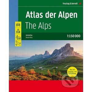 Atlas der Alpen 1:150 000 Autoatlas - freytag&berndt