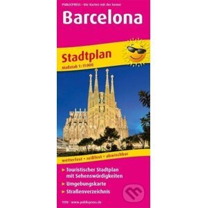 Barcelona 1:11 000 / plán města - freytag&berndt