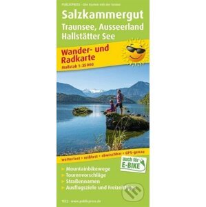Solná komora, Traunsee, Ausseerland, Hallstätter See 1:35 000 / turistická a cykloturistická mapa - freytag&berndt