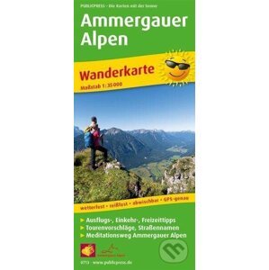 Ammergauské Alpy 1:35 000 / turistická mapa - freytag&berndt