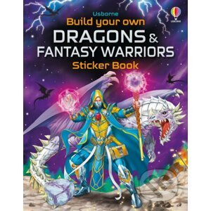 Build Your Own Dragons and Fantasy Warriors Sticker Book - Simon Tudhope, Gong Studios (ilustrátor)