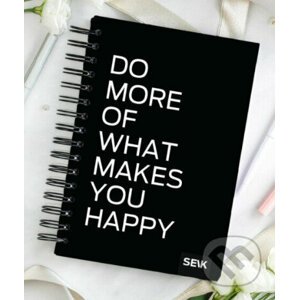 Plánovací diár Happy Calendar 2024 - Do More Of What Makes You Happy - Vydavateľstvo SEIK