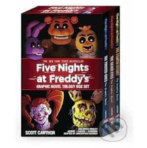Five Nights at Freddy's Graphic Novel Trilogy Box Set - Scott Cawthon, Elley Cooper, Andrea Waggener, Kelly Parra, Carly Anne West