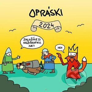 Opráski - Kalendář 2024 nástěnný - jaz