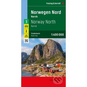 Norsko sever 1:400 000 / automapa - freytag&berndt