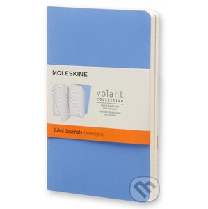 Moleskine - sada 2 zápisníkov Volant (modrá väzba) - Moleskine