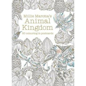Millie Marotta's Animal Kingdom 50 colouring in postcards - Millie Marotta
